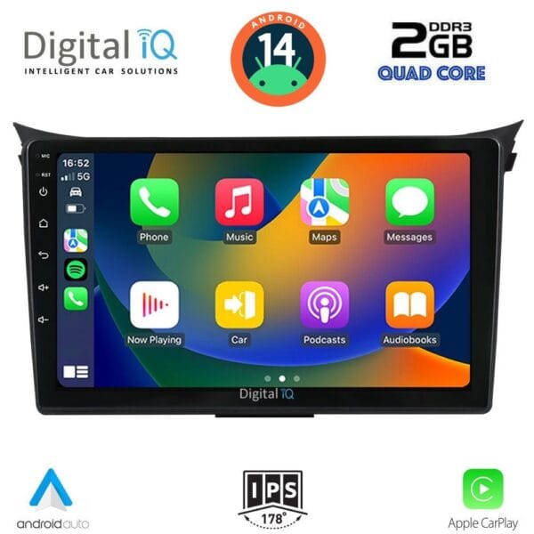DIGITAL IQ RSB 1232_CPA (9inc) MULTIMEDIA TABLET for HYUNDAI i30 mod. 2012-2017 - Image 2