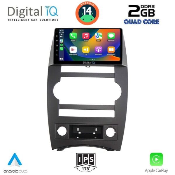 DIGITAL IQ RSB 1274_CPA (9inc) MULTIMEDIA TABLET for JEEP COMMANDER mod. 2007-2009 - Image 2