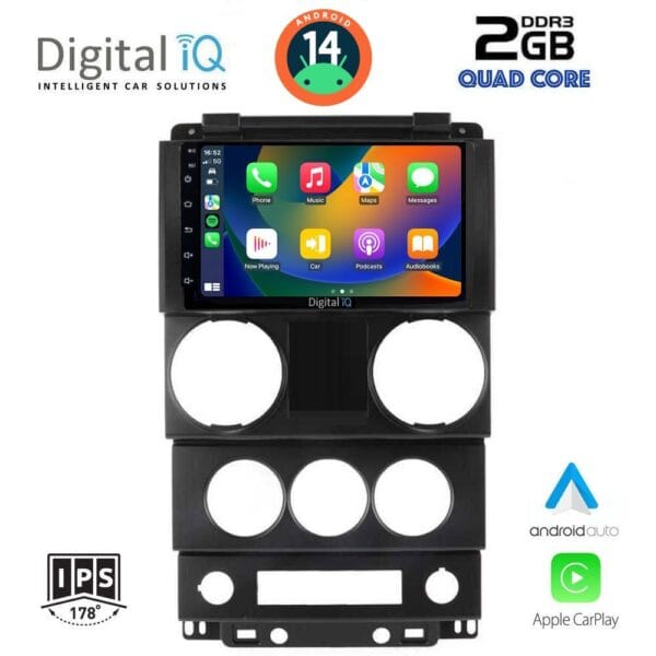 DIGITAL IQ RSB 1292_CPA (9inc) MULTIMEDIA TABLET for JEEP WRANGLER mod. 2006-2011 - Image 2