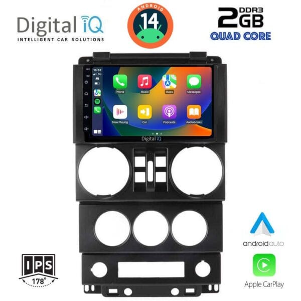 DIGITAL IQ RSB 1294_CPA (9inc) MULTIMEDIA TABLET for JEEP WRANGLER mod. 2006-2011 - Image 2