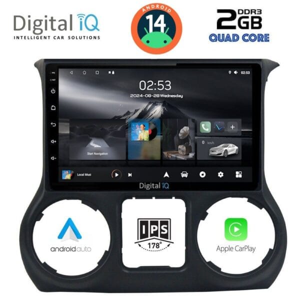 AIN-117436 - Digital iQ - DIGITAL IQ RSB 1296_CPA (10inc) MULTIMEDIA TABLET for JEEP WRANGLER mod. 2014-2017 - ALL IN POINT - LEFKELIS.GR