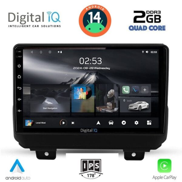 AIN-117419 - Digital iQ - DIGITAL IQ RSB 1298_CPA (9inc) MULTIMEDIA TABLET for JEEP WRANGLER mod. 2018> - ALL IN POINT - LEFKELIS.GR