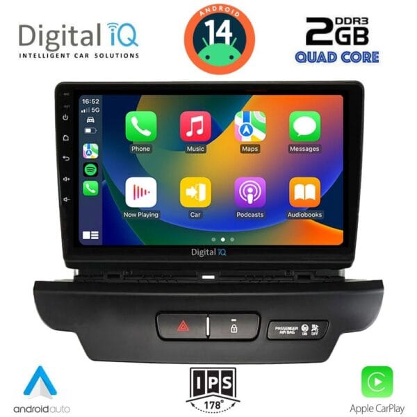 DIGITAL IQ RSB 1304_CPA (9inc) MULTIMEDIA TABLET for KIA CEED - XCEED mod. 2018-2022 - Image 2