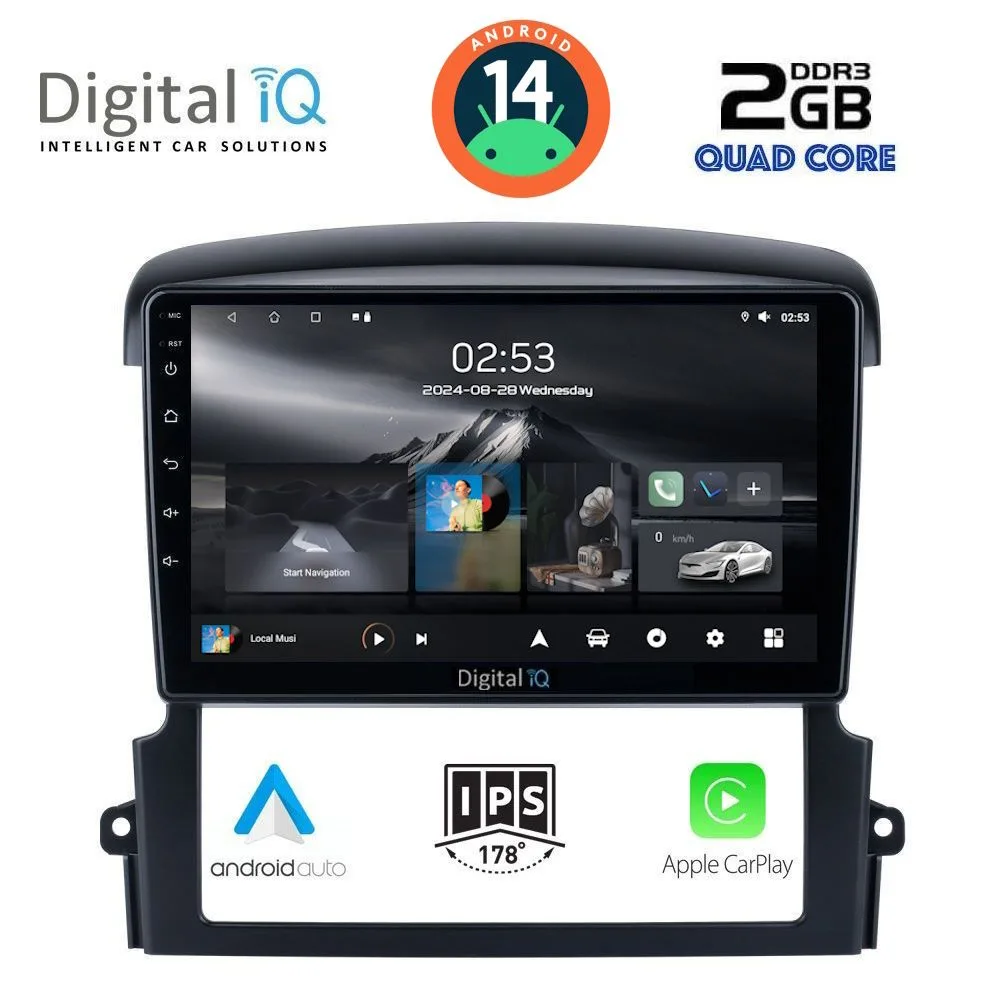 AIN-117189 - Digital iQ - DIGITAL IQ RSB 1317_CPA (9inc) MUTIMEDIA MULTIMEDIA TABLET for KIA SORENTO mod. 2006-2009 - ALL IN POINT - LEFKELIS.GR