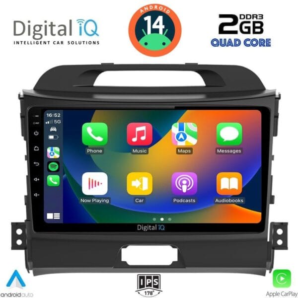 DIGITAL IQ RSB 1325_CPA (9inc) MULTIMEDIA TABLET for KIA SPORTAGE mod. 2010-2015 - Image 2