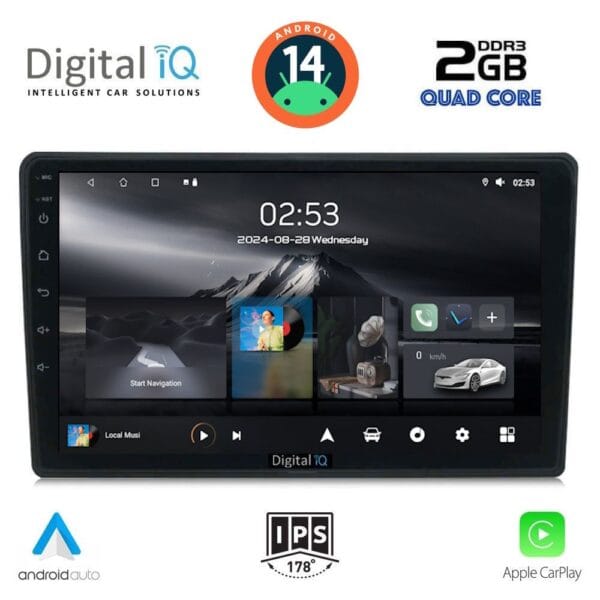 AIN-117447 - Digital iQ - DIGITAL IQ RSB 1360_CPA (10inc) MULTIMEDIA TABLET for MAZDA 2 mod. 2002-2007 - ALL IN POINT - LEFKELIS.GR