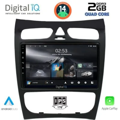 AIN-117414 - Digital iQ - DIGITAL IQ RSB 1406_CPA (9inc) MUTIMEDIA TABLET for MERCEDES CLK (W209) mod. 2000-2004 - ALL IN POINT - LEFKELIS.GR