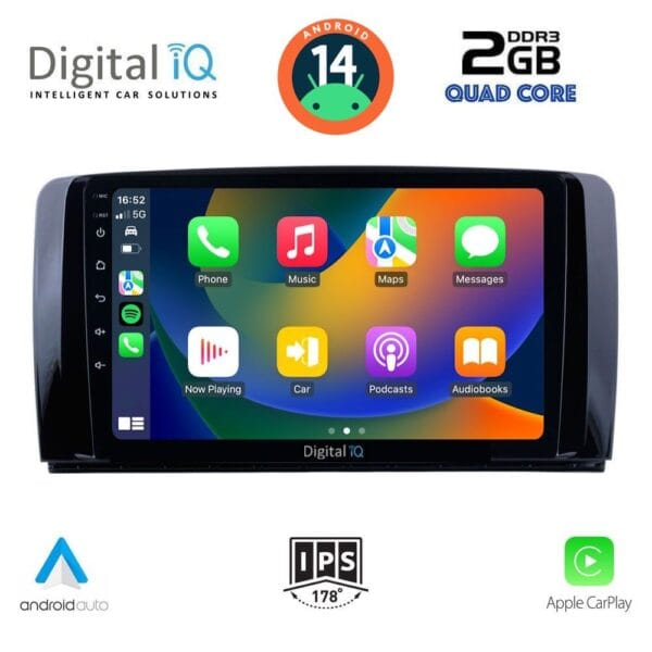 DIGITAL IQ RSB 1422_CPA (9inc) MULTIMEDIA TABLET for MERCEDES R (W251) mod. 2006-2015 - Image 2