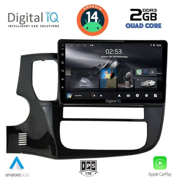 AIN-117272 - Digital iQ - DIGITAL IQ RSB 1443_CPA (10inc) MULTIMEDIA TABLET for MITSUBISHI OUTLANDER mod. 2013-2020 - ALL IN POINT - LEFKELIS.GR