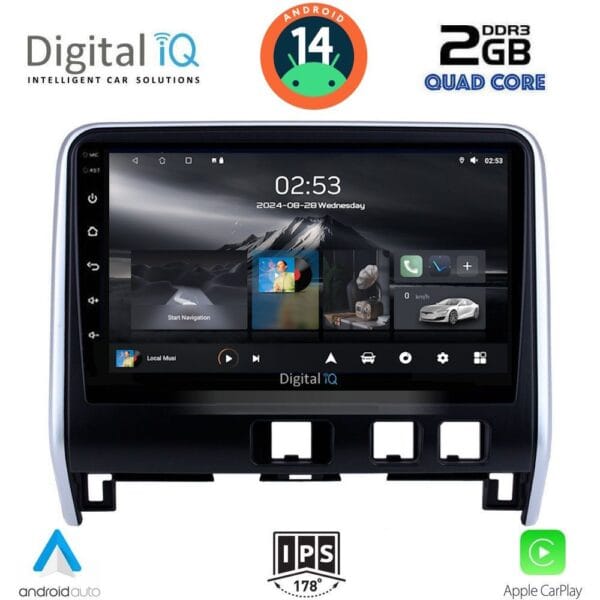 AIN-117451 - Digital iQ - DIGITAL IQ RSB 1471_CPA (10inc) MULTIMEDIA TABLET for NISSAN SERENA mod. 2016> - ALL IN POINT - LEFKELIS.GR