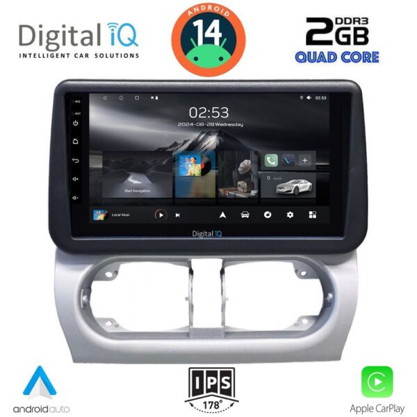 AIN-135152 - Digital iQ - DIGITAL IQ RSB 1500_CPA (9inc) MULTIMEDIA TABLET for OPEL CORSA C mod 2000-2006 - TIGRA mod. 2004-2009 - ALL IN POINT - LEFKELIS.GR
