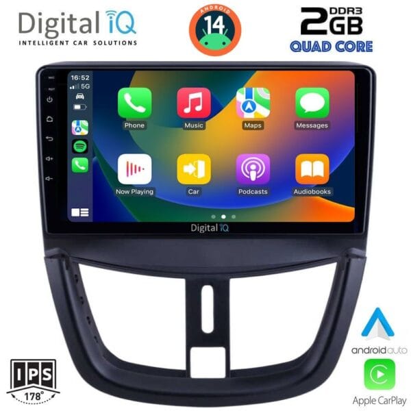 DIGITAL IQ RSB 1507_CPA (9inc) MULTIMEDIA TABLET for PEUGEOT 207 mod. 2007> - Image 2