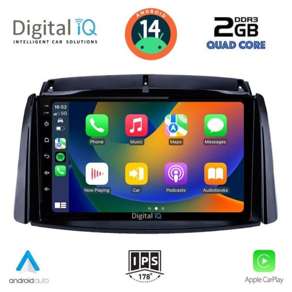 DIGITAL IQ RSB 1551_CPA (9inc) MULTIMEDIA TABLET for RENAULT KOLEOS mod. 2006-2016 - Image 2