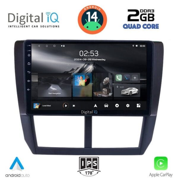 AIN-117333 - Digital iQ - DIGITAL IQ RSB 1662_CPA (9inc) MULTIMEDIA TABLET for SUBARU FORESTER - IMPREZA - XV mod. 2008-2013 - ALL IN POINT - LEFKELIS.GR