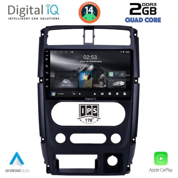 AIN-117340 - Digital iQ - DIGITAL IQ RSB 1678_CPA (9inc) MULTIMEDIA TABLET for SUZUKI JIMNY mod. 2007-2017 - ALL IN POINT - LEFKELIS.GR
