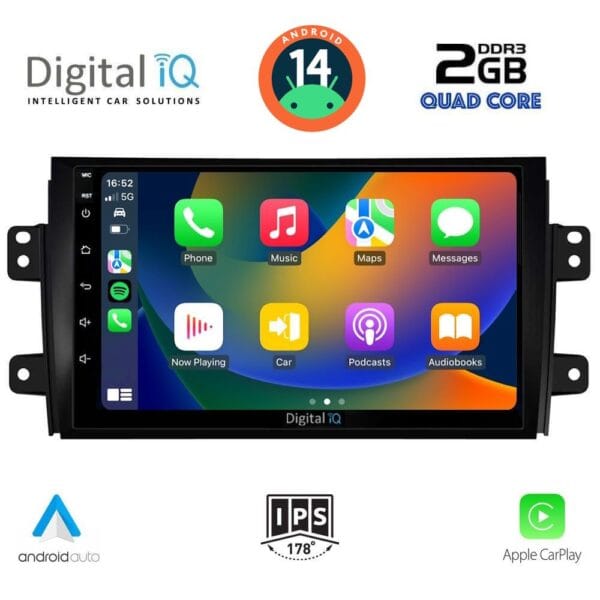 DIGITAL IQ RSB 1688_CPA (9inc) MULTIMEDIA TABLET for FIAT SEDICI – SUZUKI SX4 mod. 2005-2013 - Image 2
