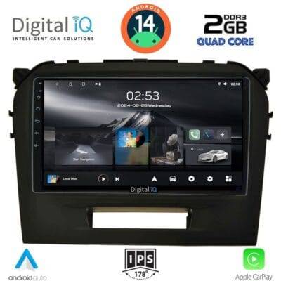 AIN-117349 - Digital iQ - DIGITAL IQ RSB 1697_CPA (9inc) MULTIMEDIA TABLET for SUZUKI VITARA mod. 2016-2023 - ALL IN POINT - LEFKELIS.GR