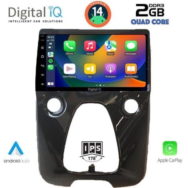 DIGITAL IQ RSB 1708_CPA A/C (10inc) MULTIMEDIA TABLET for CITROEN C1-PEUGEOT 108-TOYOTA AYGO mod. 2014> - Image 2