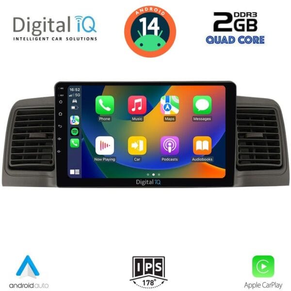 DIGITAL IQ RSB 1712_CPA (9inc) MULTIMEDIA TABLET for TOYOTA COROLLA mod. 2001-2006 - Image 2