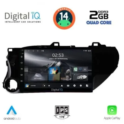 AIN-117486 - Digital iQ - DIGITAL IQ RSB 1721_CPA (10inc) MULTIMEDIA TABLET for TOYOTA HILUX mod. 2017> - ALL IN POINT - LEFKELIS.GR