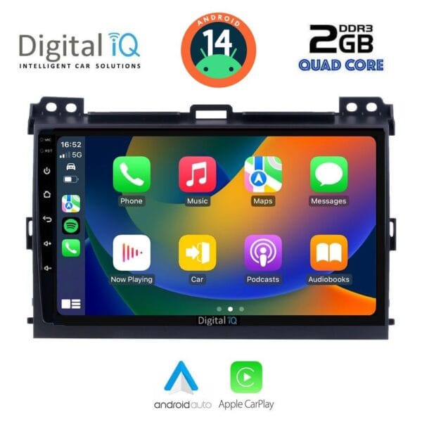 DIGITAL IQ RSB 1723_CPA (9inc) MULTIMEDIA TABLET for TOYOTA LANDCRUISER mod. 2002-2008 - Image 2