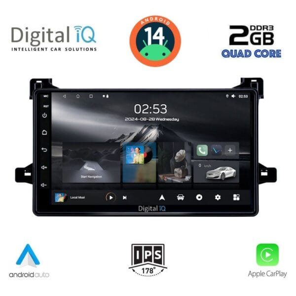 AIN-117405 - Digital iQ - DIGITAL IQ RSB 1727_CPA (9inc) MULTIMEDIA TABLET for TOYOTA PRIUS mod. 2016-2020 - ALL IN POINT - LEFKELIS.GR