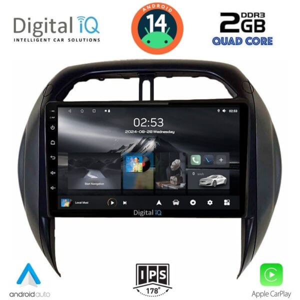 AIN-117100 - Digital iQ - DIGITAL IQ RSB 1730_CPA CLIMA (9inc) MULTIMEDIA TABLET for TOYOTA RAV 4 mod. 2000-2006 - ALL IN POINT - LEFKELIS.GR