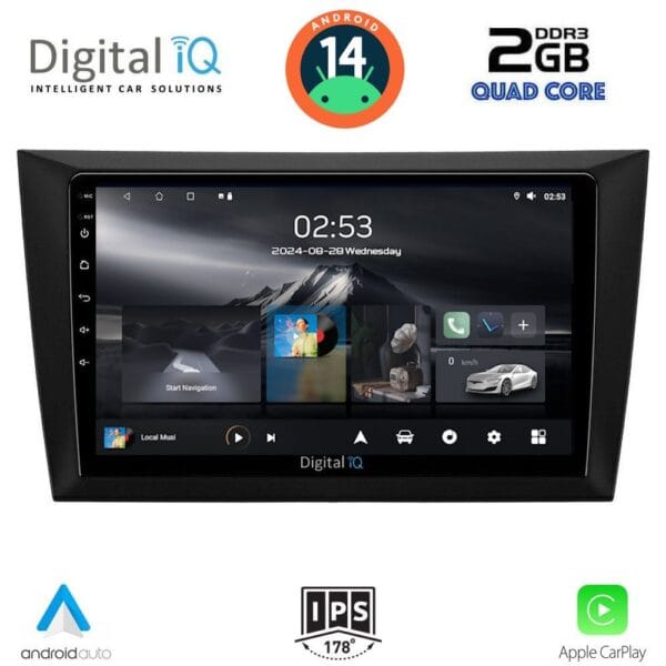 AIN-117080 - Digital iQ - DIGITAL IQ RSB 1746_CPA (9inc) MULTIMEDIA TABLET for GOLF 6 mod. 2009-2012 - ALL IN POINT - LEFKELIS.GR