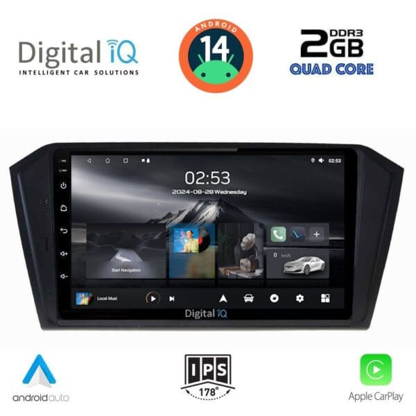 AIN-117480 - Digital iQ - DIGITAL IQ RSB 1750_CPA (10inc) MULTIMEDIA TABLET for VW PASSAT mod. 2016> - ALL IN POINT - LEFKELIS.GR