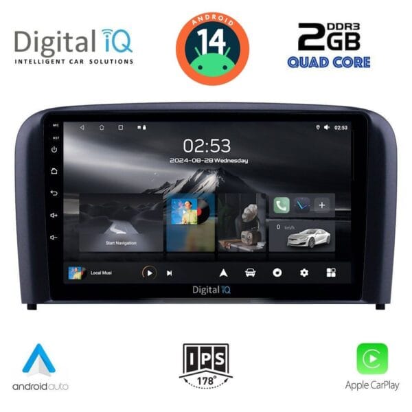 AIN-117387 - Digital iQ - DIGITAL IQ RSB 1786_CPA (9inc) MULTIMEDIA TABLET for VOLVO S80 mod. 1998-2006 - ALL IN POINT - LEFKELIS.GR