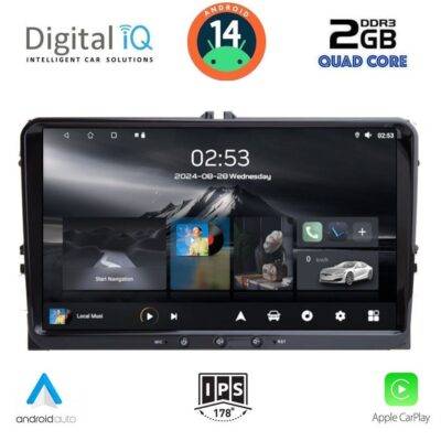 AIN-132373 - Digital iQ - DIGITAL IQ RSB 190_GPS (9inc) MULTIMEDIA TABLET for SEAT - SKODA - VW mod. 2004-2014 - ALL IN POINT - LEFKELIS.GR