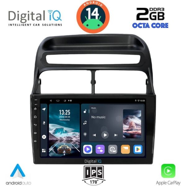 AIN-128715 - Digital iQ - DIGITAL IQ RTG 4129_CPA (9inc) MULTIMEDIA TABLET for FIAT LINEA mod. 2007-2011 - ALL IN POINT - LEFKELIS.GR