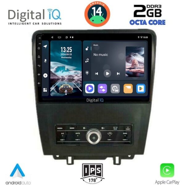 AIN-112949 - Digital iQ - DIGITAL IQ RTG 4165_CPA (9inc) MULTIMEDIA TABLET for FORD MUSTANG mod. 2010-2015 - ALL IN POINT - LEFKELIS.GR