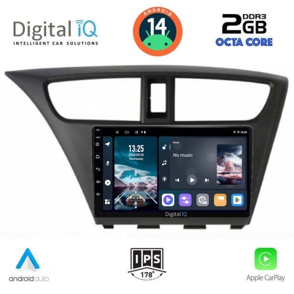 AIN-112799 - Digital iQ - DIGITAL IQ RTG 4190_CPA (9inc) MULTIMEDIA TABLET for HONDA CIVIC mod. 2012-2016 - ALL IN POINT - LEFKELIS.GR