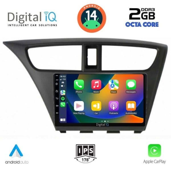 DIGITAL IQ RTG 4190_CPA (9inc) MULTIMEDIA TABLET for HONDA CIVIC mod. 2012-2016 - Image 2