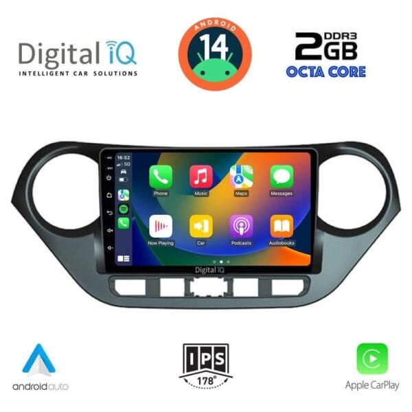 DIGITAL IQ RTG 4224_CPA (9inc) MULTIMEDIA TABLET for HYUNDAI i10 mod. 2014-2020 - Image 2