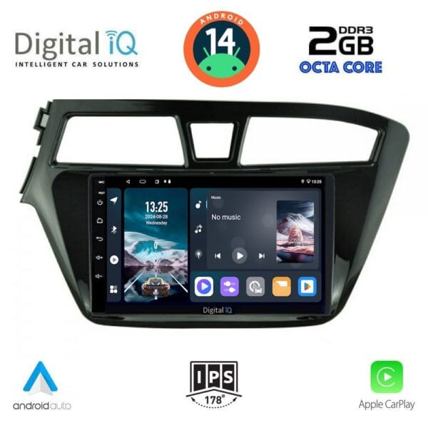 AIN-113005 - Digital iQ - DIGITAL IQ RTG 4229_CPA (9inc) MULTIMEDIA TABLET for HYUNDAI i20 mod. 2014-2018 - ALL IN POINT - LEFKELIS.GR