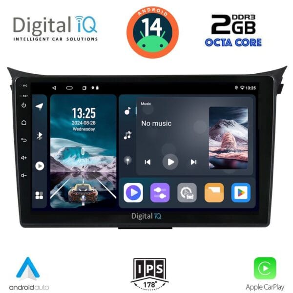 AIN-112816 - Digital iQ - DIGITAL IQ RTG 4232_CPA (9inc) MULTIMEDIA TABLET for HYUNDAI i30 mod. 2012-2017 - ALL IN POINT - LEFKELIS.GR