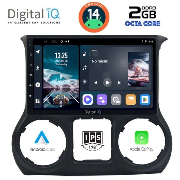 AIN-113079 - Digital iQ - DIGITAL IQ RTG 4295_CPA (10inc) MULTIMEDIA TABLET for JEEP WRANGLER mod. 2011-2014 - ALL IN POINT - LEFKELIS.GR