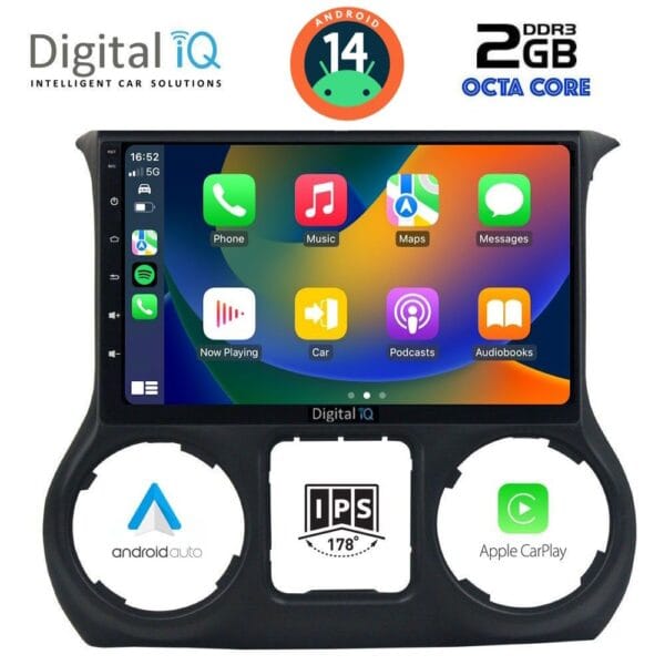 DIGITAL IQ RTG 4295_CPA (10inc) MULTIMEDIA TABLET for JEEP WRANGLER mod. 2011-2014 - Image 2