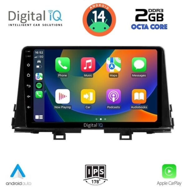 DIGITAL IQ RTG 4309_CPA (9inc) MULTIMEDIA TABLET for KIA PICANTO mod. 2017-2021 - Image 2