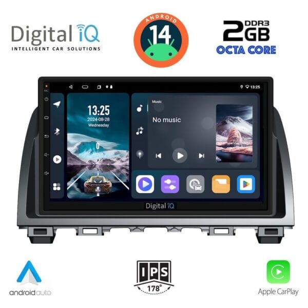 AIN-112955 - Digital iQ - DIGITAL IQ RTG 4378_CPA (9inc) MULTIMEDIA TABLET for MAZDA 6 mod. 2012-2017 - ALL IN POINT - LEFKELIS.GR