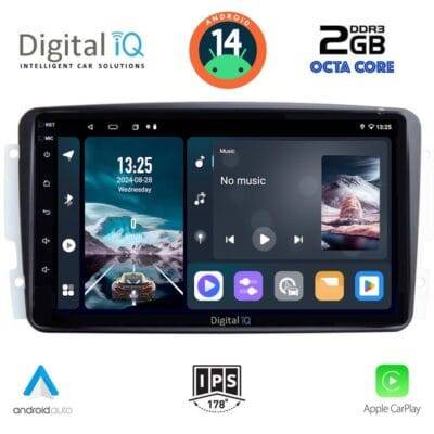 AIN-112852 - Digital iQ - DIGITAL IQ RTG 4401_CPA (9inc) MULTIMEDIA TABLET for MERCEDES CLK (W209) mod. 2000-2004 - ALL IN POINT - LEFKELIS.GR