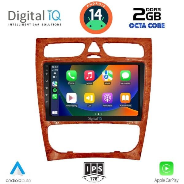 DIGITAL IQ RTG 4402CH_CPA (9inc) MULTIMEDIA TABLET for MERCEDES C (W203) mod. 1999-2004 - Image 2