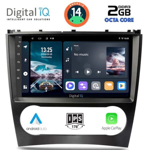AIN-112854 - Digital iQ - DIGITAL IQ RTG 4404_CPA (9inc) MULTIMEDIA TABLET for MERCEDES C – CLK (W203-209) mod. 2004-2008 - ALL IN POINT - LEFKELIS.GR