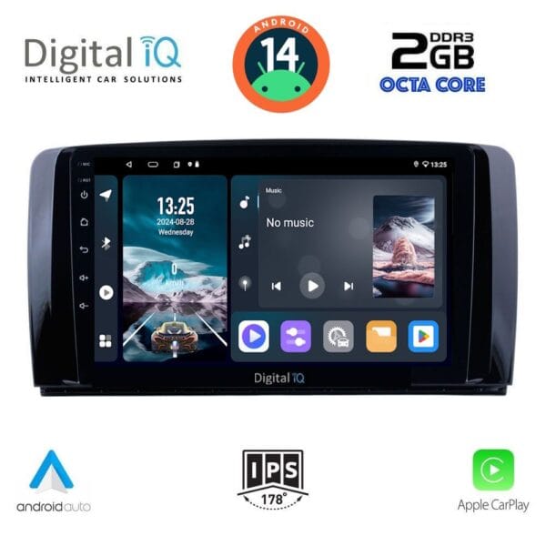 AIN-112943 - Digital iQ - DIGITAL IQ RTG 4422_CPA (9inc) MULTIMEDIA TABLET for MERCEDES R (W251) mod. 2006-2015 - ALL IN POINT - LEFKELIS.GR