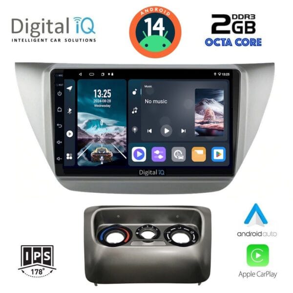 AIN-112947 - Digital iQ - DIGITAL IQ RTG 4433_CPA (9inc) MULTIMEDIA TABLET for MITSUBISHI LANCER mod. 2000-2007 - ALL IN POINT - LEFKELIS.GR
