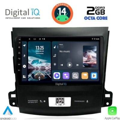 AIN-112865 - Digital iQ - DIGITAL IQ RTG 4442_CPA (9inc) MULTIMEDIA TABLET for CITROEN C-CROSSER | MITSUBISHI OUTLANDER | PEUGEOT 4007  mod. 2006-2012 - ALL IN POINT - LEFKELIS.GR