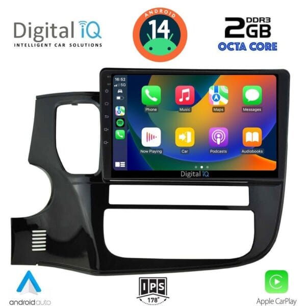 DIGITAL IQ RTG 4443_CPA (10inc) MULTIMEDIA TABLET for MITSUBISHI OUTLANDER mod. 2013-2020 - Image 2