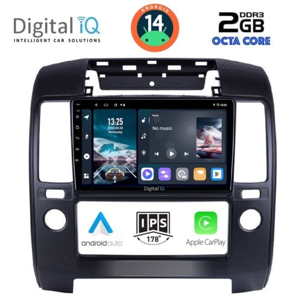 AIN-112870 - Digital iQ - DIGITAL IQ RTG 4454_CPA A/C (9inc) MULTIMEDIA TABLET for NISSAN NAVARA D40 mod. 2006-2011 με A/C - ALL IN POINT - LEFKELIS.GR